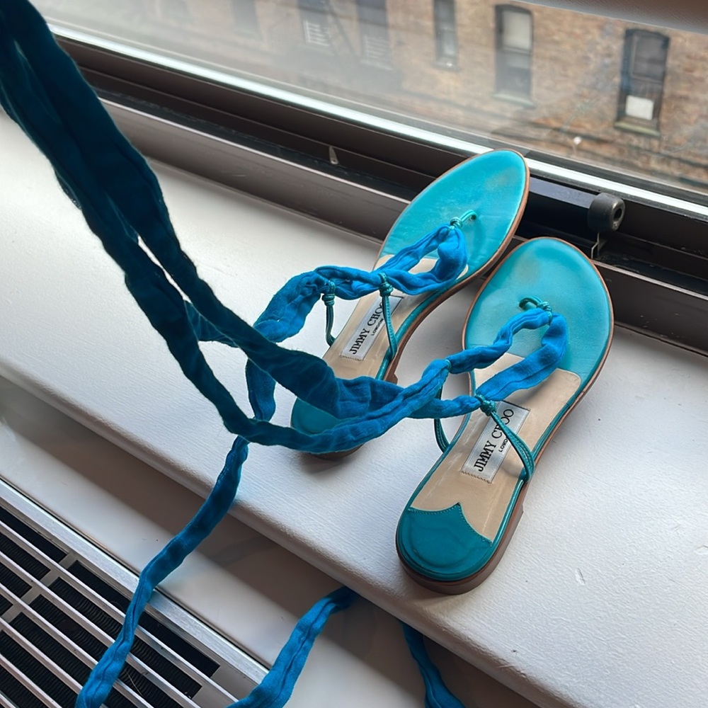 Jimmy Choo wraparound sandals